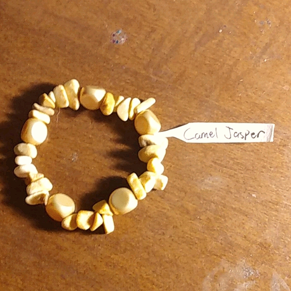 Genuine Gemstone stretch bracelet